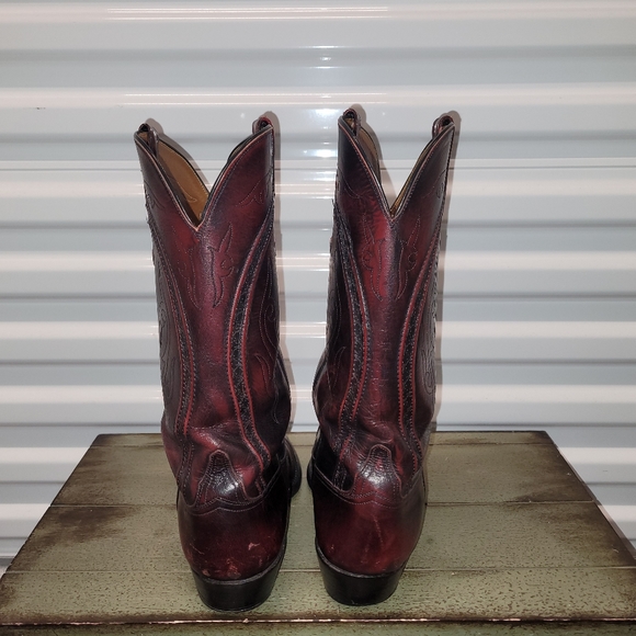 Lucchese 10.5EE San Antonio/El Paso era classic boots Made in USA - Picture 6 of 9